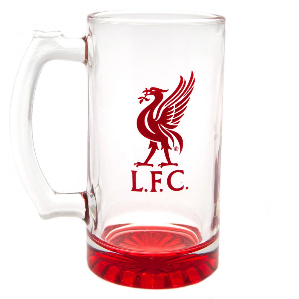 Liverpool FC Stein Glass Tankard - Gift Arch