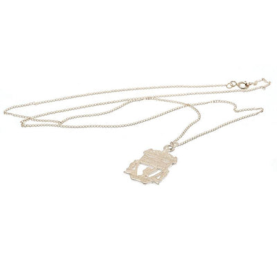 Liverpool FC Sterling Silver Pendant & Chain CR Large - Gift Arch