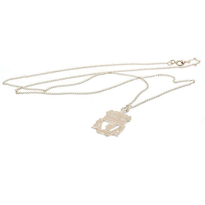 Liverpool FC Sterling Silver Pendant & Chain CR Small - Gift Arch