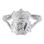 Liverpool FC Sterling Silver Split Shank Ring Small - Gift Arch