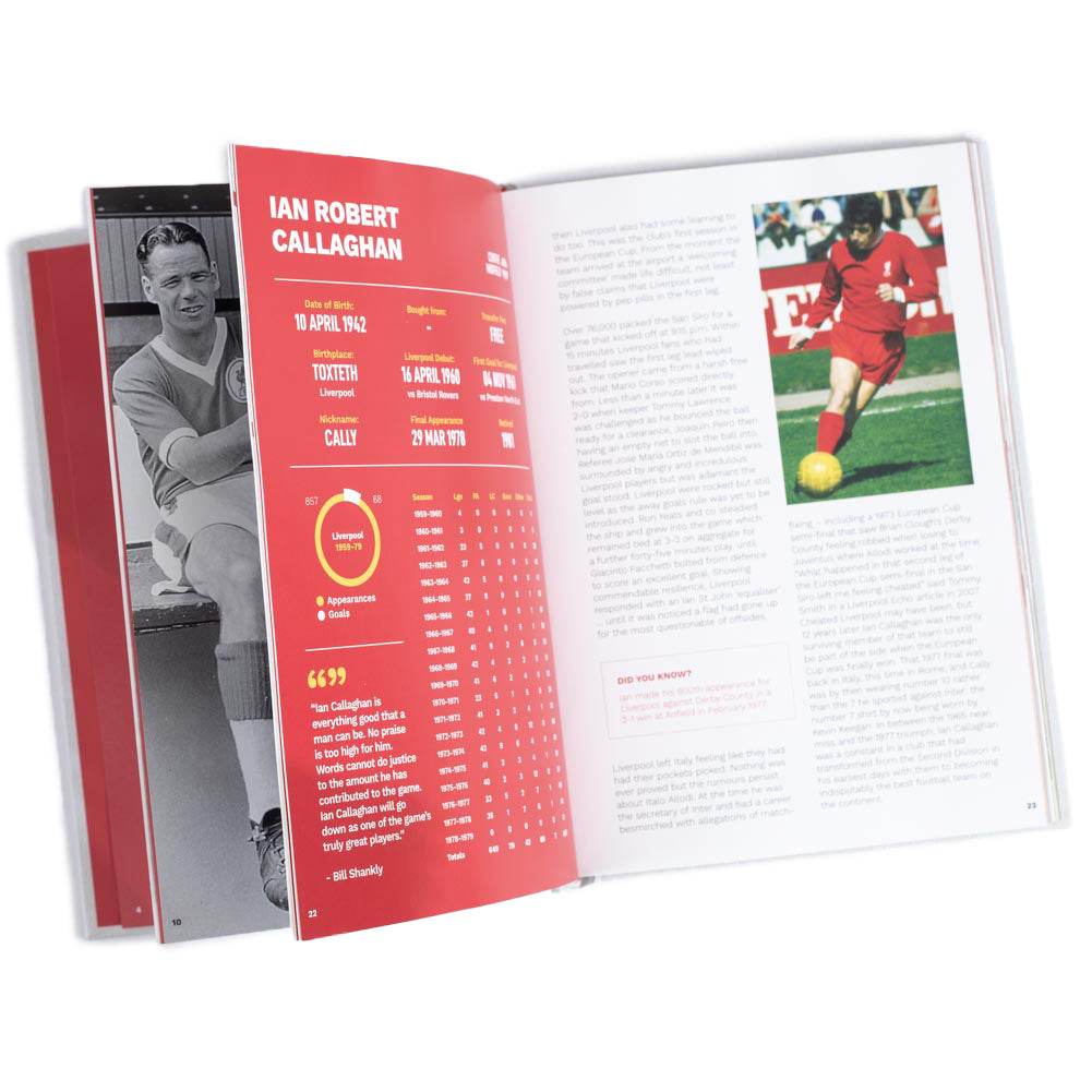 Liverpool Magnificent Number 7s Book - Gift Arch