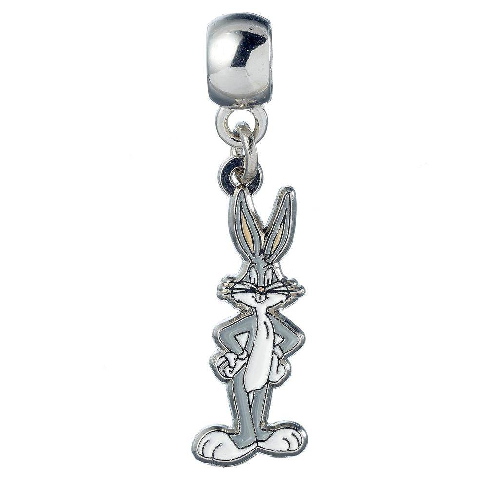 Looney Tunes Silver Plated Bugs Bunny Charm - Gift Arch