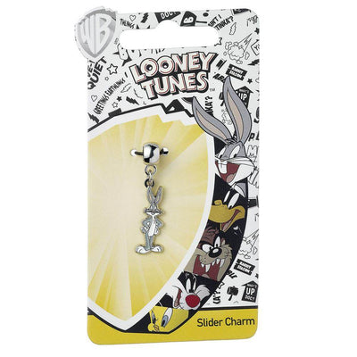 Looney Tunes Silver Plated Bugs Bunny Charm - Gift Arch