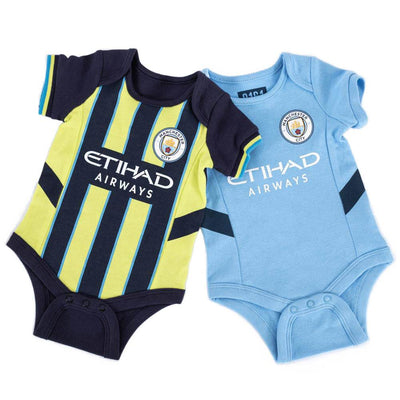 Manchester City FC 24/25 Season 2 Pack Bodysuit 12-18 Mths - Gift Arch