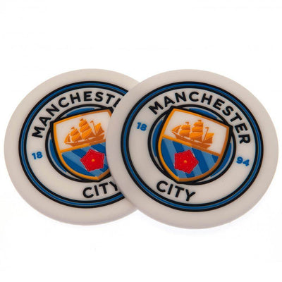 Manchester City FC 2pk Coaster Set - Gift Arch