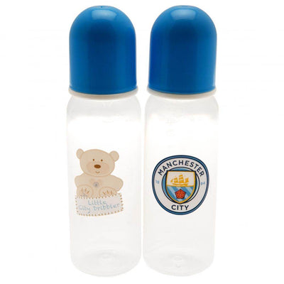 Manchester City FC 2pk Feeding Bottles - Gift Arch