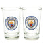 Manchester City FC 2pk Shot Glass Set - Gift Arch