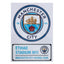 Manchester City FC A4 Car Decal - Gift Arch