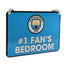 Manchester City FC Bedroom Sign No1 Fan - Gift Arch