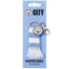 Manchester City FC Blue Bar Scarf Bag Charm - Gift Arch