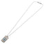 Manchester City FC Colour Crest Dog Tag & Chain - Gift Arch