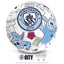 Manchester City FC 'Colour In' Mini Football Set - Gift Arch
