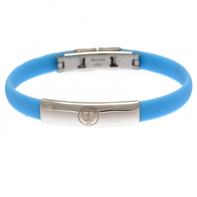 Manchester City FC Colour Silicone Bracelet - Gift Arch