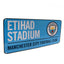 Manchester City FC Colour Street Sign - Gift Arch