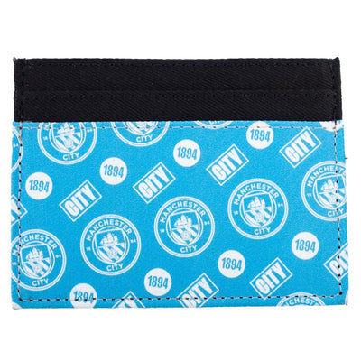 Manchester City FC Coloured Icon Card Holder - Gift Arch