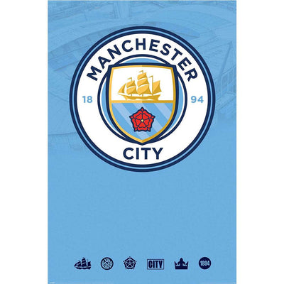 Manchester City FC Crest Poster 162 - Gift Arch
