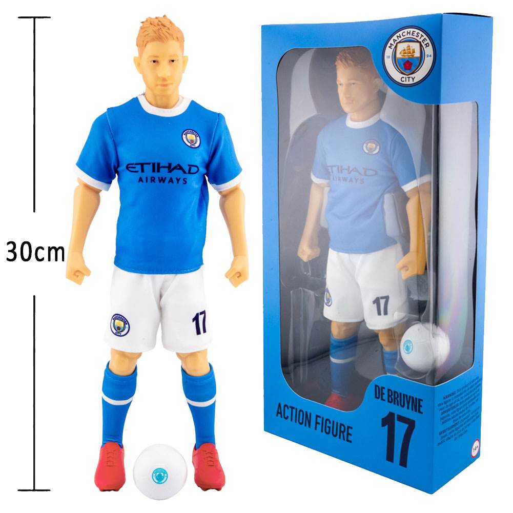 Manchester City FC De Bruyne Action Figure - Gift Arch