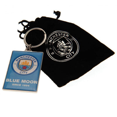 Manchester City FC Deluxe Keyring - Gift Arch