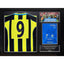 Manchester City FC Dickov Signed Shirt (Framed) - Gift Arch