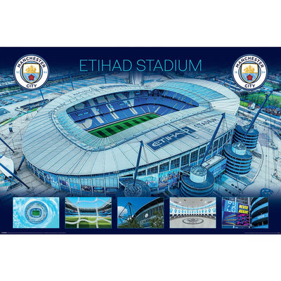 Manchester City FC Etihad Stadium Poster 199 - Gift Arch