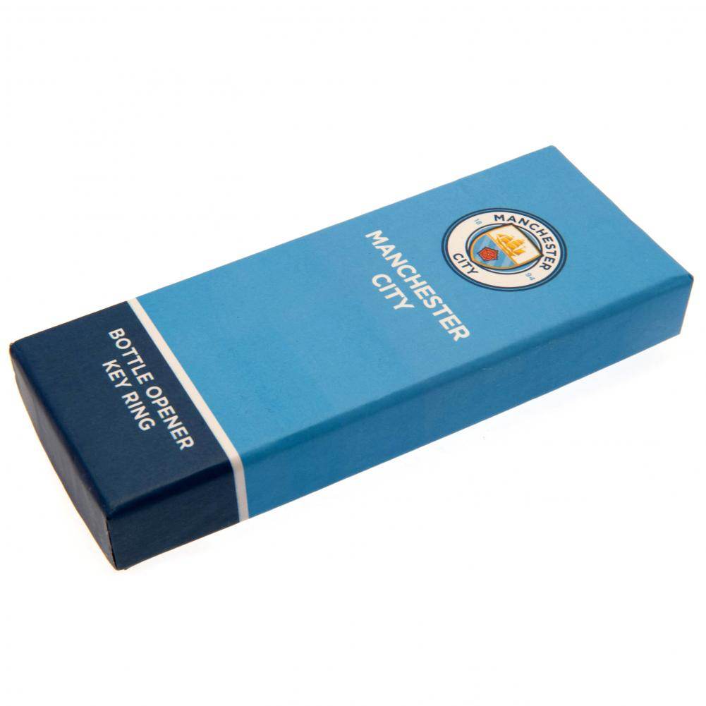 Manchester City FC Executive Bottle Opener Keyring - Gift Arch
