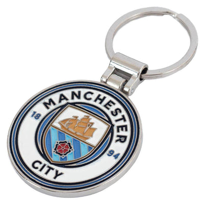 Manchester City FC Executive Crest Keyring - Gift Arch