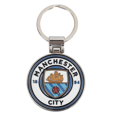 Manchester City FC Executive Crest Keyring - Gift Arch