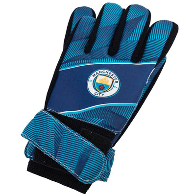 Manchester City FC Fuse Goalkeeper Gloves Kids - Gift Arch