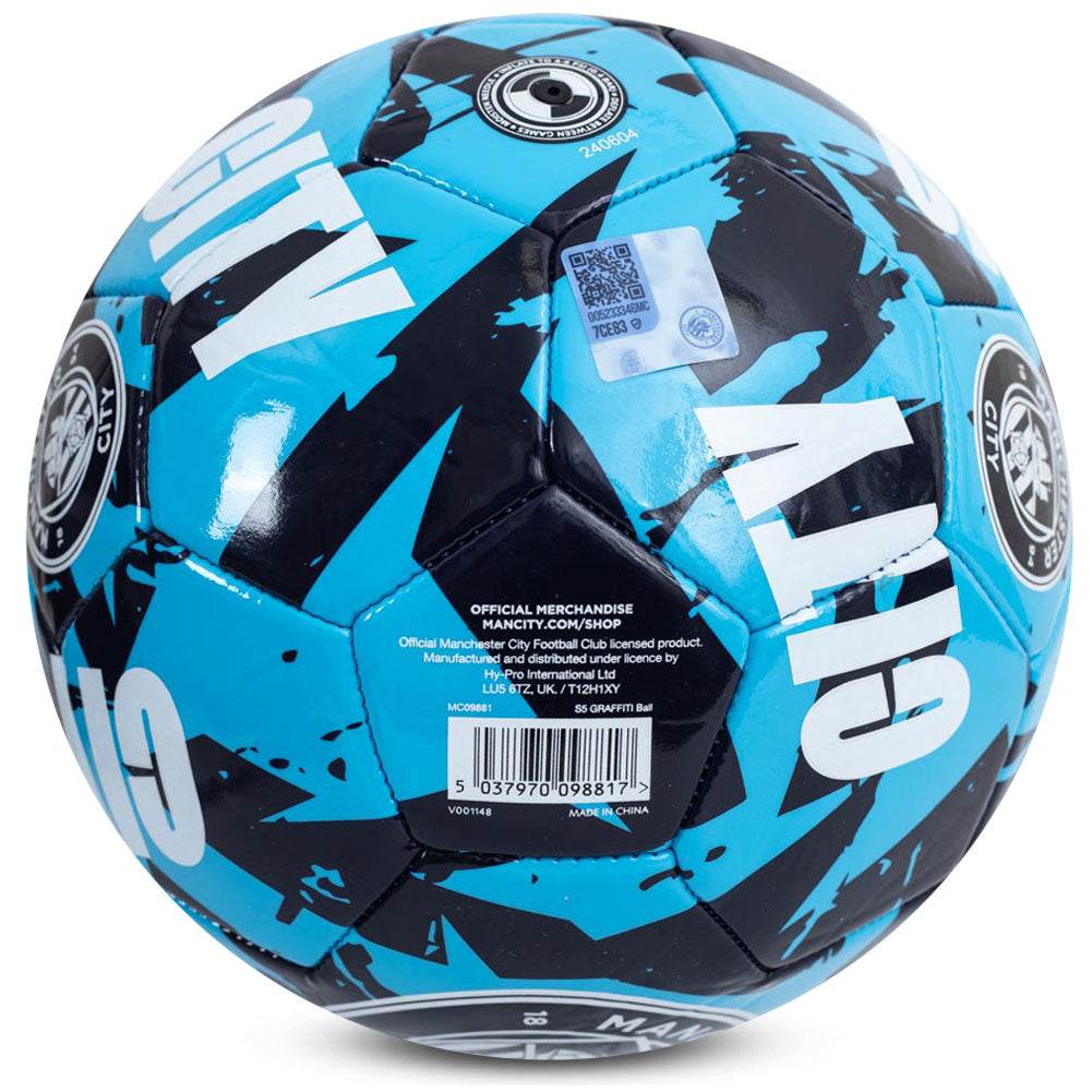 Manchester City FC Graffiti Football - Gift Arch