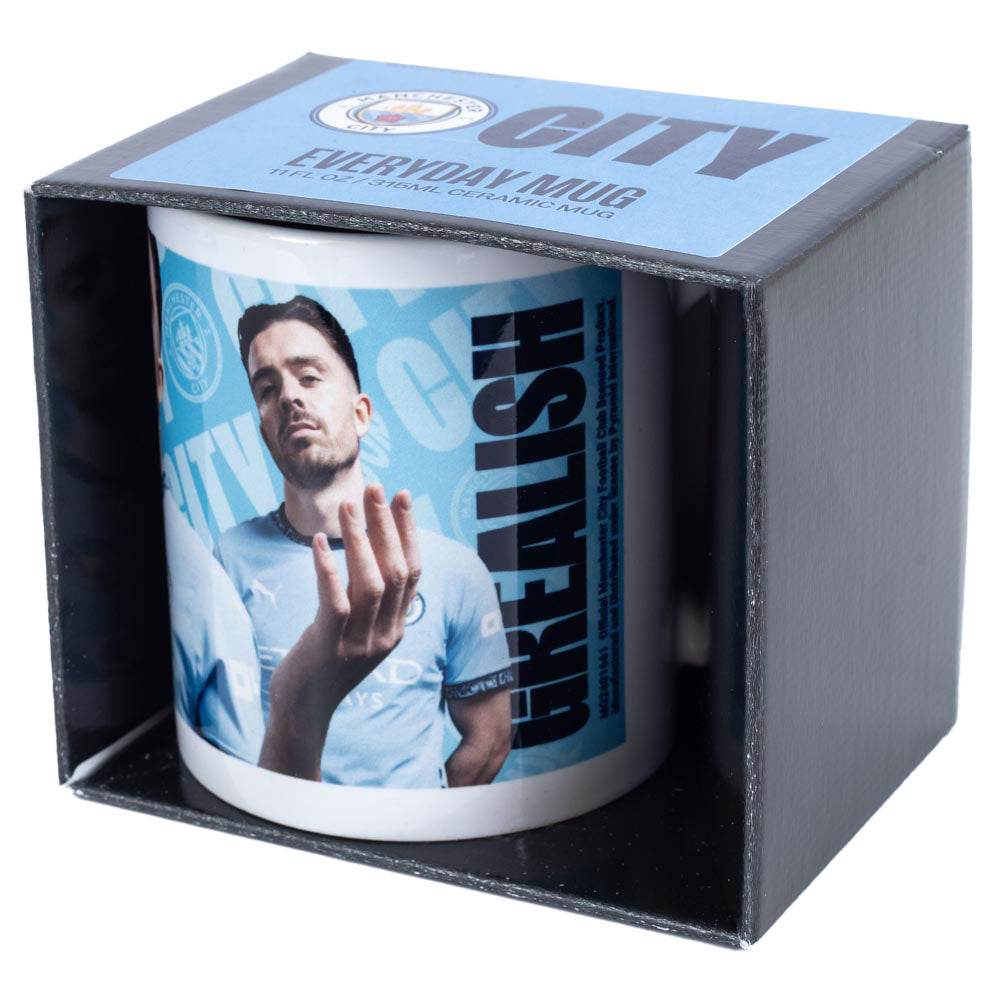 Manchester City FC Grealish Mug - Gift Arch