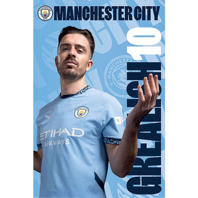 Manchester City FC Grealish Poster 86 - Gift Arch