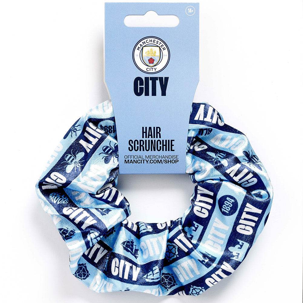 Manchester City FC Hair Scrunchie - Gift Arch