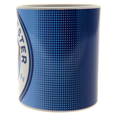 Manchester City FC Halftone Mug - Gift Arch