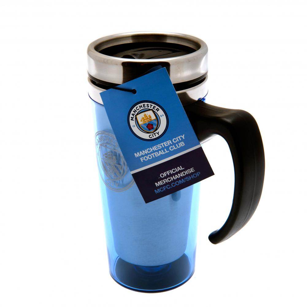 Manchester City FC Handled Travel Mug - Gift Arch