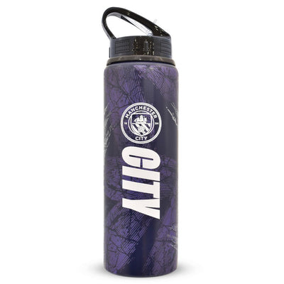 Manchester City FC HD Printed Aluminium Drinks Bottle - Gift Arch
