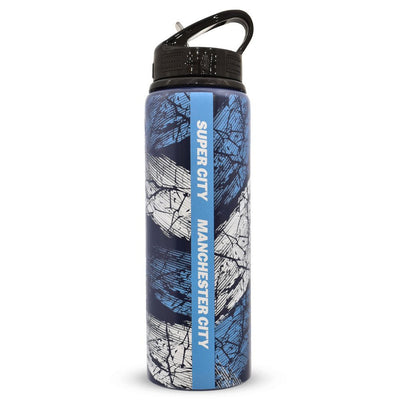 Manchester City FC HD Printed Aluminium Drinks Bottle - Gift Arch