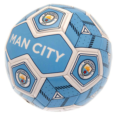 Manchester City FC Hex Size 3 Football - Gift Arch
