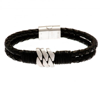 Manchester City FC Leather Bracelet - Gift Arch