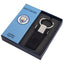 Manchester City FC Leather key Fob - Gift Arch