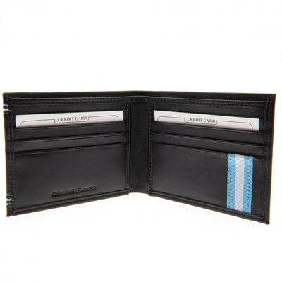Manchester City FC Leather Stitched Wallet - Gift Arch