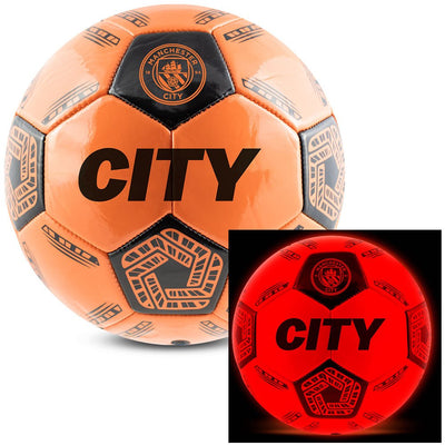 Manchester City FC LED Glow Football - Gift Arch