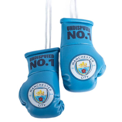 Manchester City FC Mini Boxing Gloves - Gift Arch