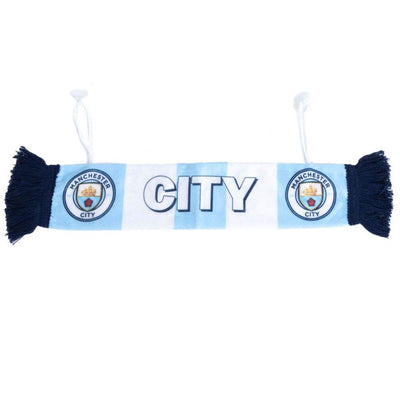 Manchester City FC Mini Car Bar Scarf - Gift Arch