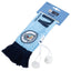 Manchester City FC Mini Car Scarf - Gift Arch