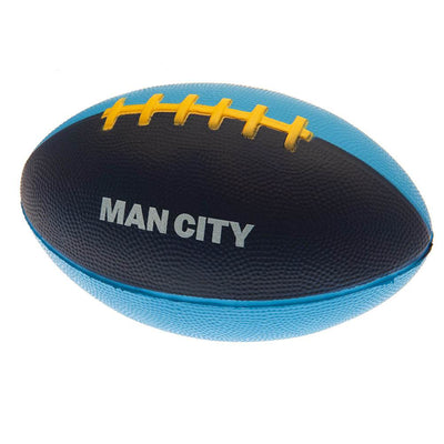Manchester City FC Mini Foam American Football - Gift Arch