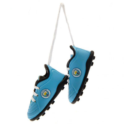 Manchester City FC Mini Football Boots - Gift Arch