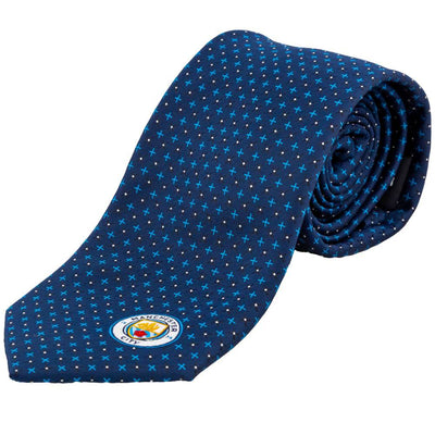 Manchester City FC Navy Blue Tie - Gift Arch