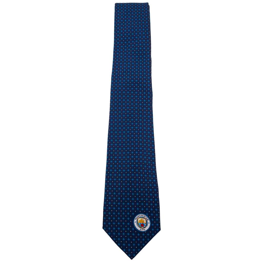 Manchester City FC Navy Blue Tie - Gift Arch