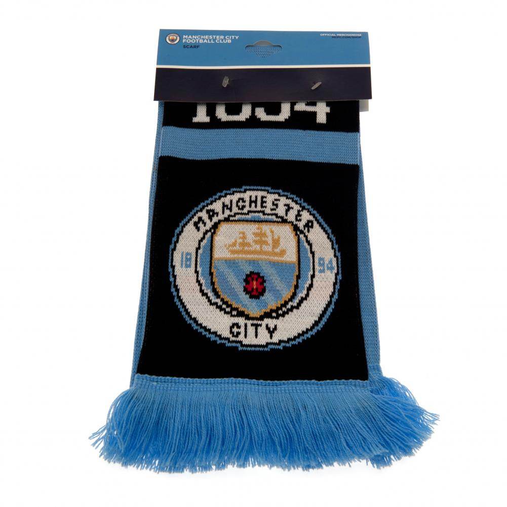 Manchester City FC Nero Scarf - Gift Arch