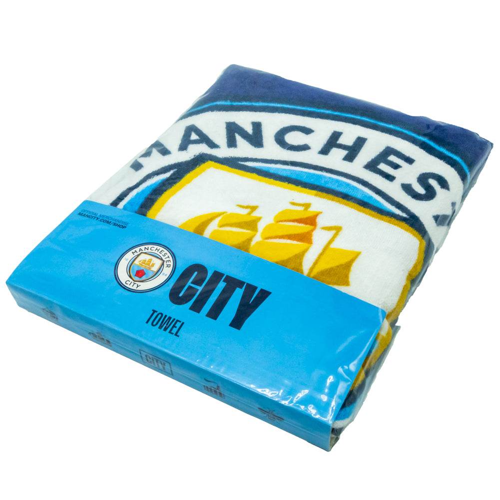 Manchester City FC Particle Towel - Gift Arch